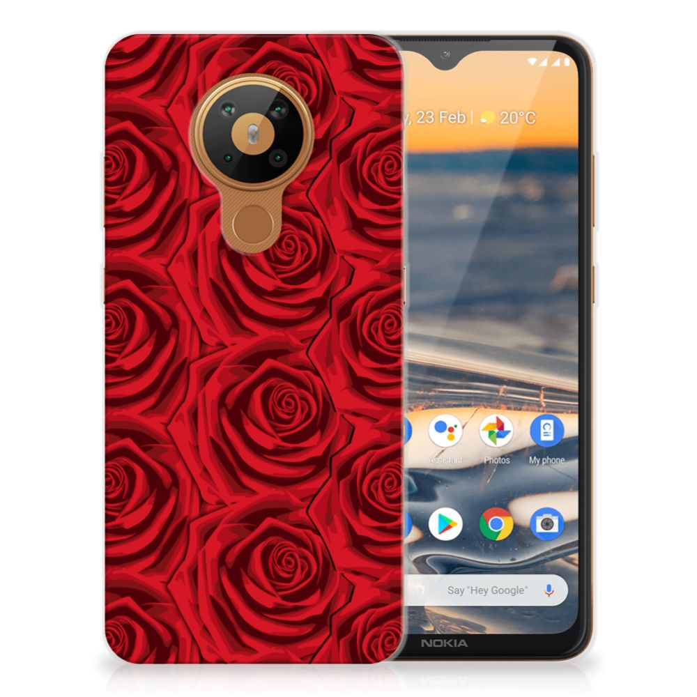 Nokia 5.3 TPU Case Red Roses