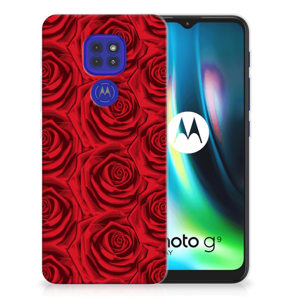 Motorola Moto G9 Play | E7 Plus TPU Case Red Roses