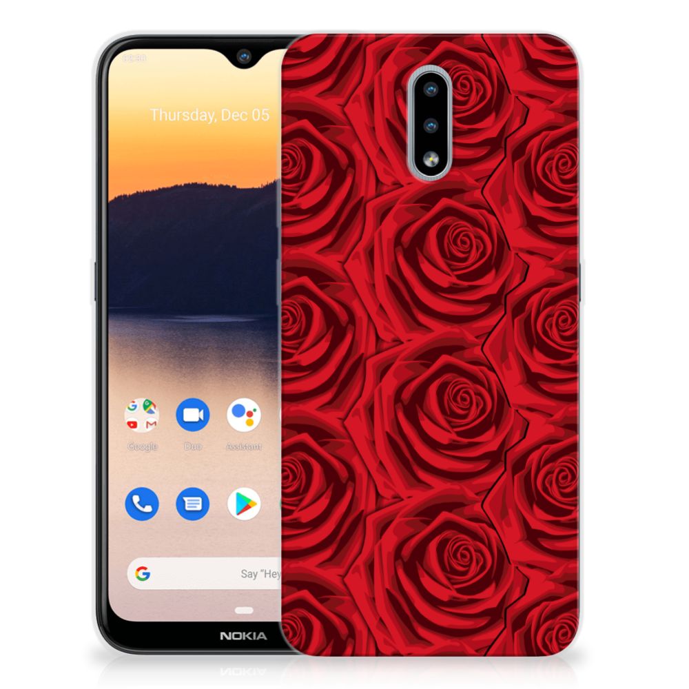 Nokia 2.3 TPU Case Red Roses
