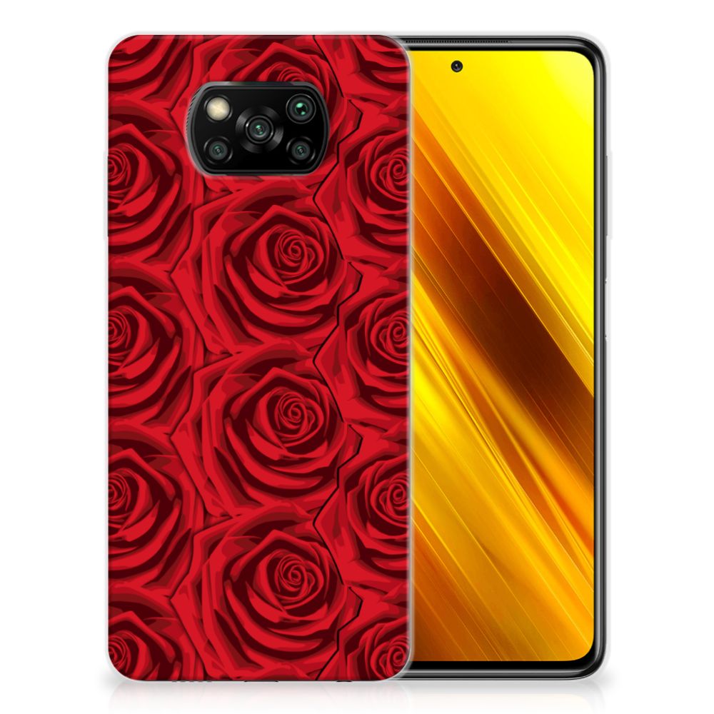 Xiaomi Poco X3 | Poco X3 Pro TPU Case Red Roses