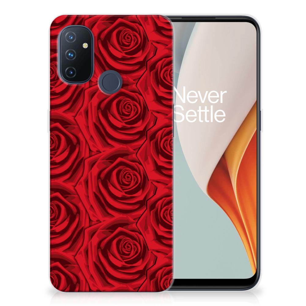 OnePlus Nord N100 TPU Case Red Roses