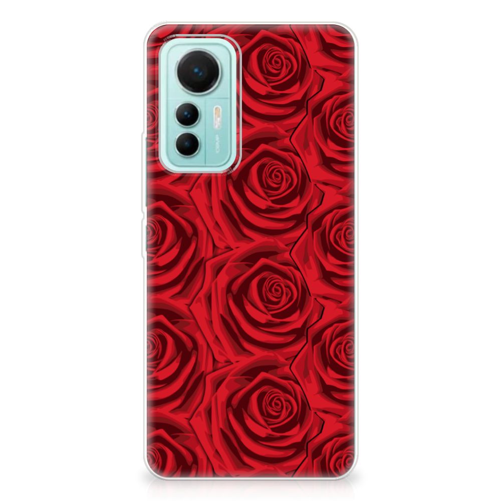 Xiaomi 12 Lite TPU Case Red Roses