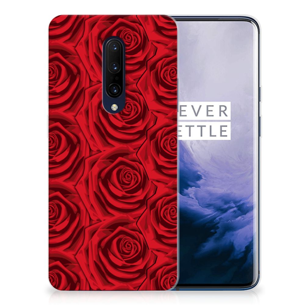 OnePlus 7 Pro TPU Case Red Roses