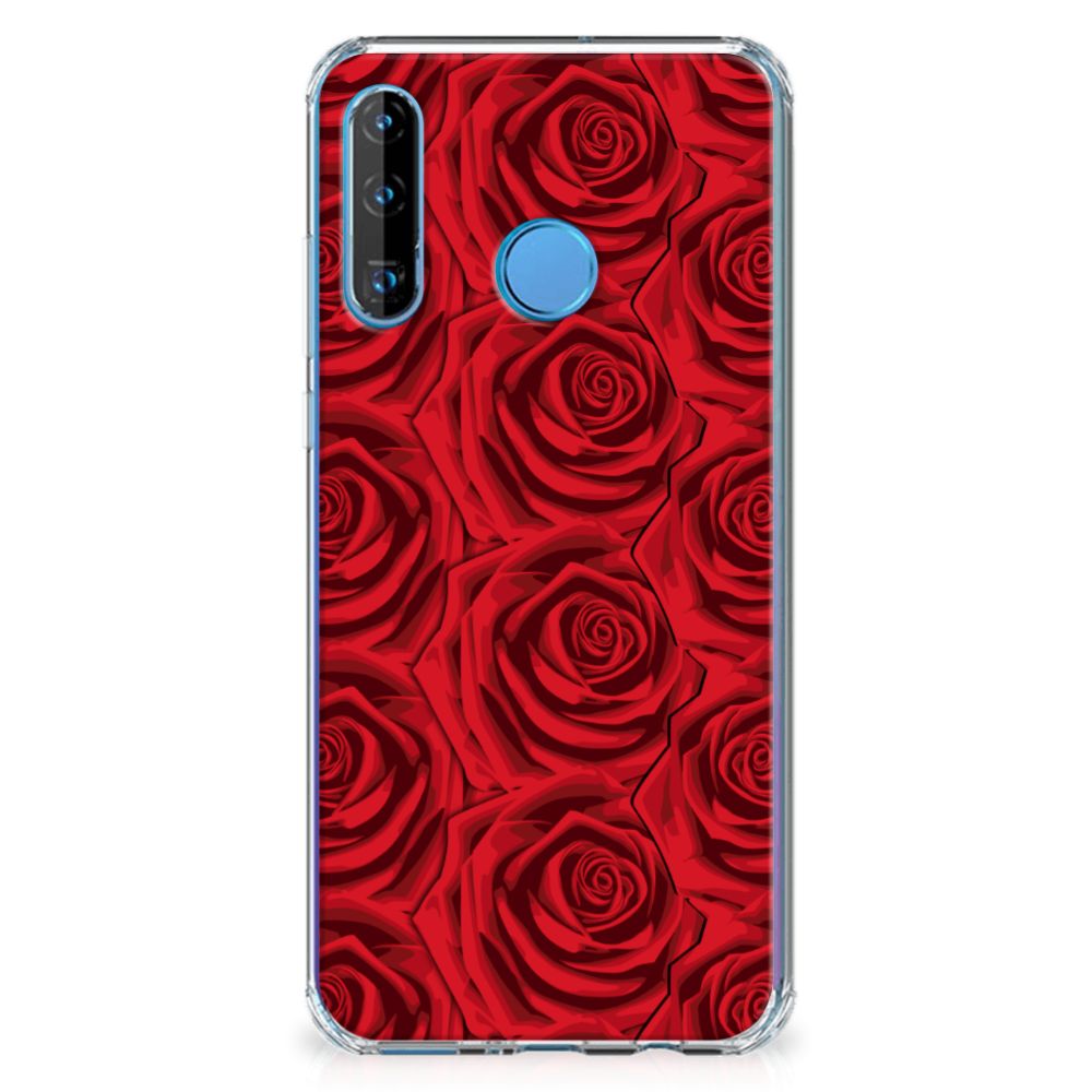 Huawei P30 Lite Case Red Roses
