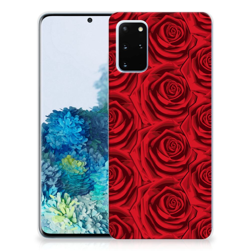 Samsung Galaxy S20 Plus TPU Case Red Roses
