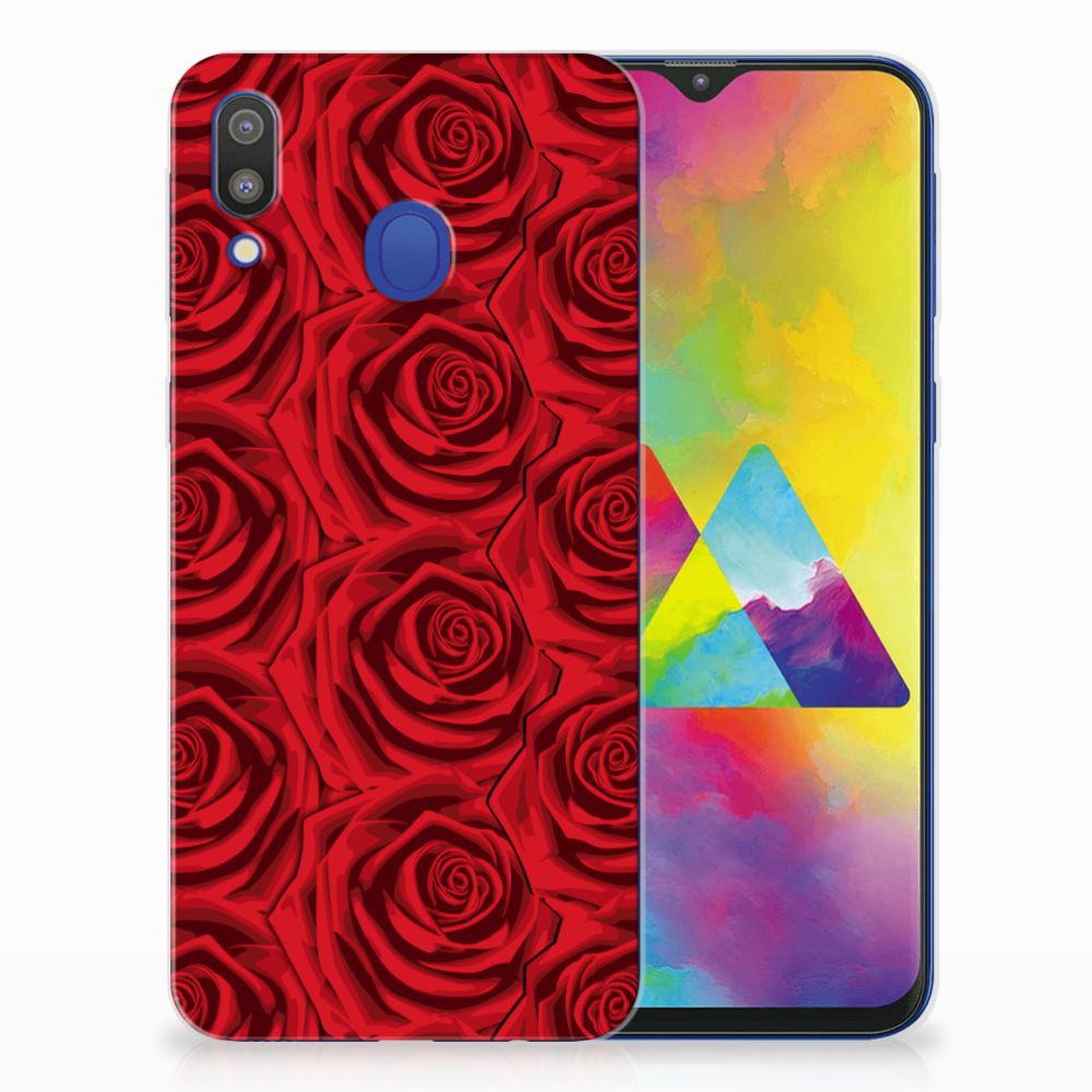 Samsung Galaxy M20 (Power) TPU Case Red Roses