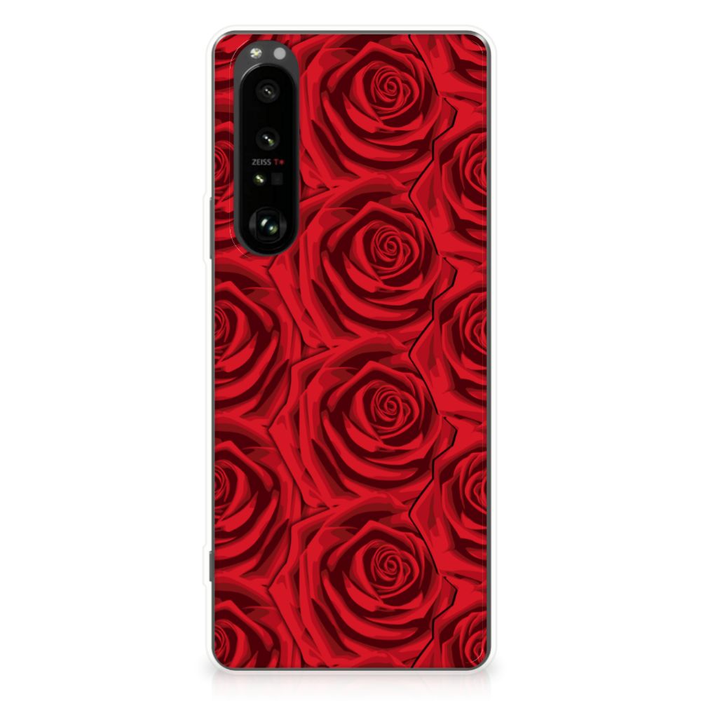 Sony Xperia 1 III TPU Case Red Roses