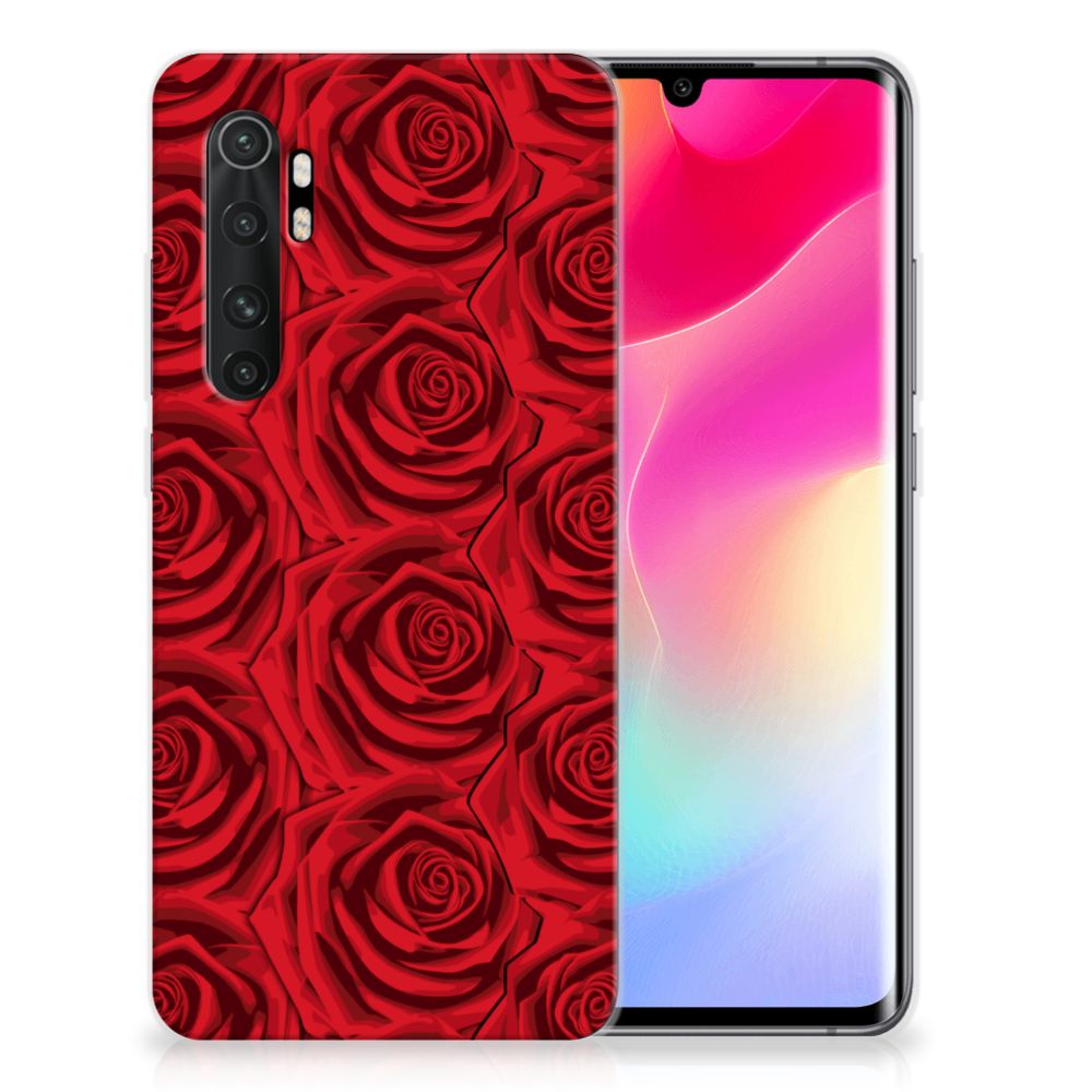Xiaomi Mi Note 10 Lite TPU Case Red Roses