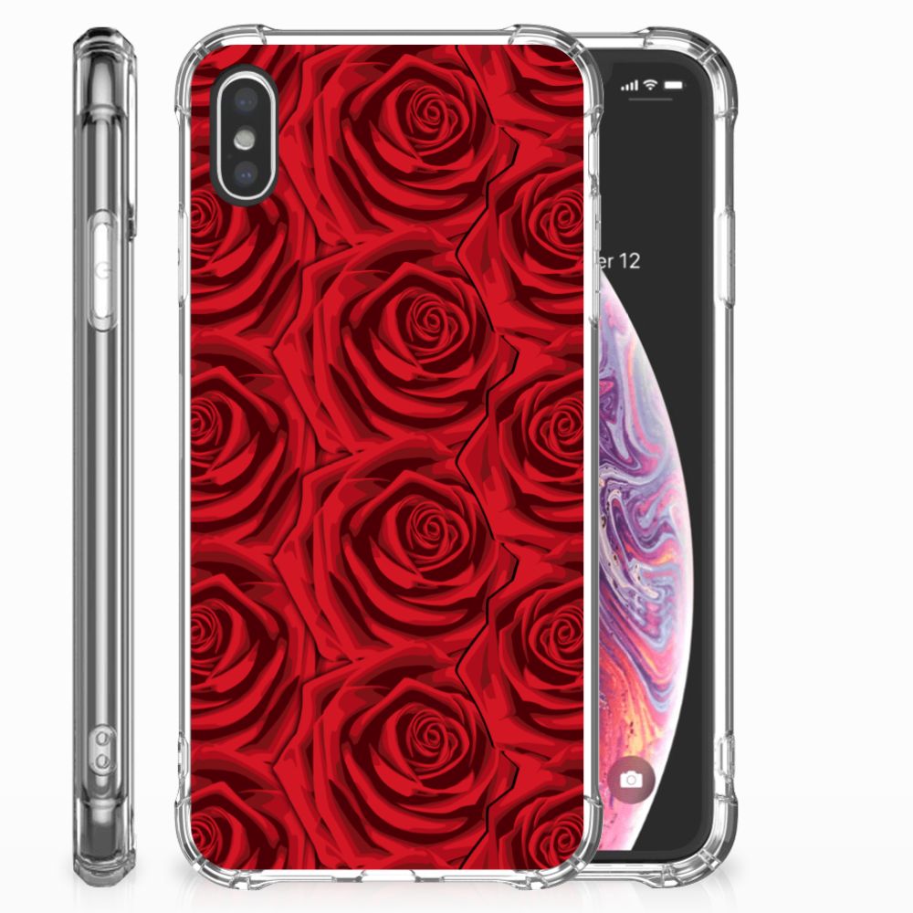 Apple iPhone Xs Max Case Red Roses