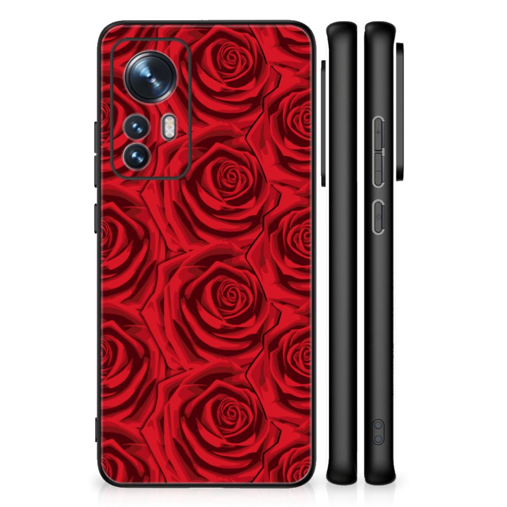 Xiaomi 12 | 12X Bloemen Hoesje Red Roses