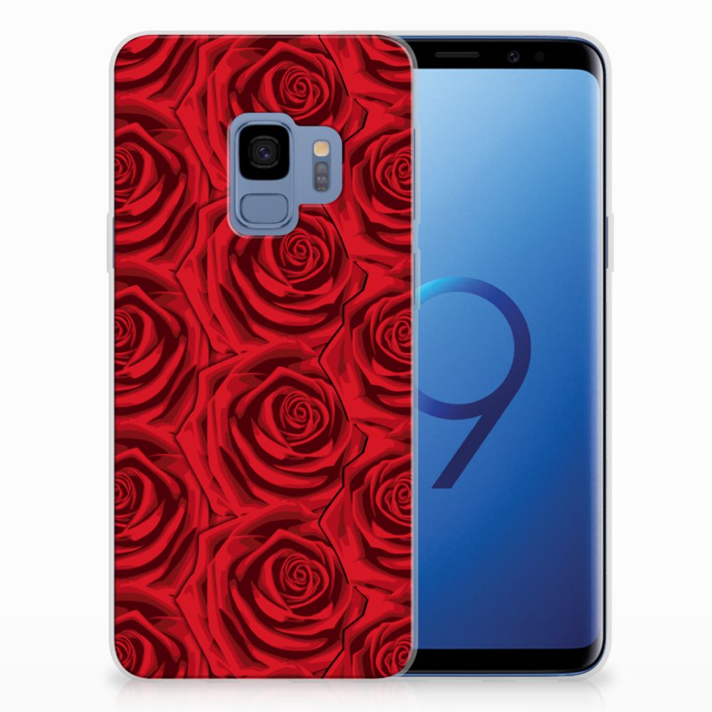 Samsung Galaxy S9 TPU Case Red Roses