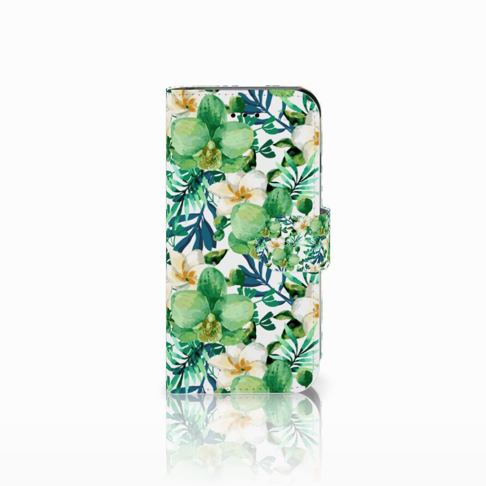 Apple iPhone 6 | 6s Hoesje Orchidee Groen