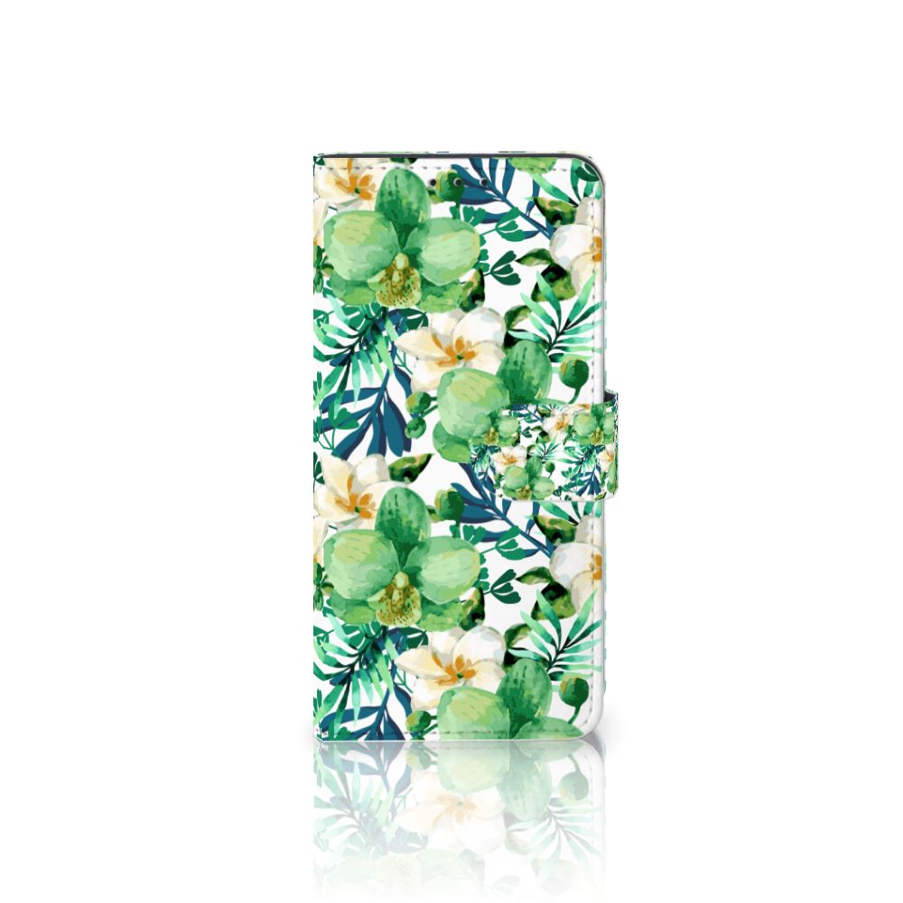 Xiaomi Mi 9 Lite Hoesje Orchidee Groen