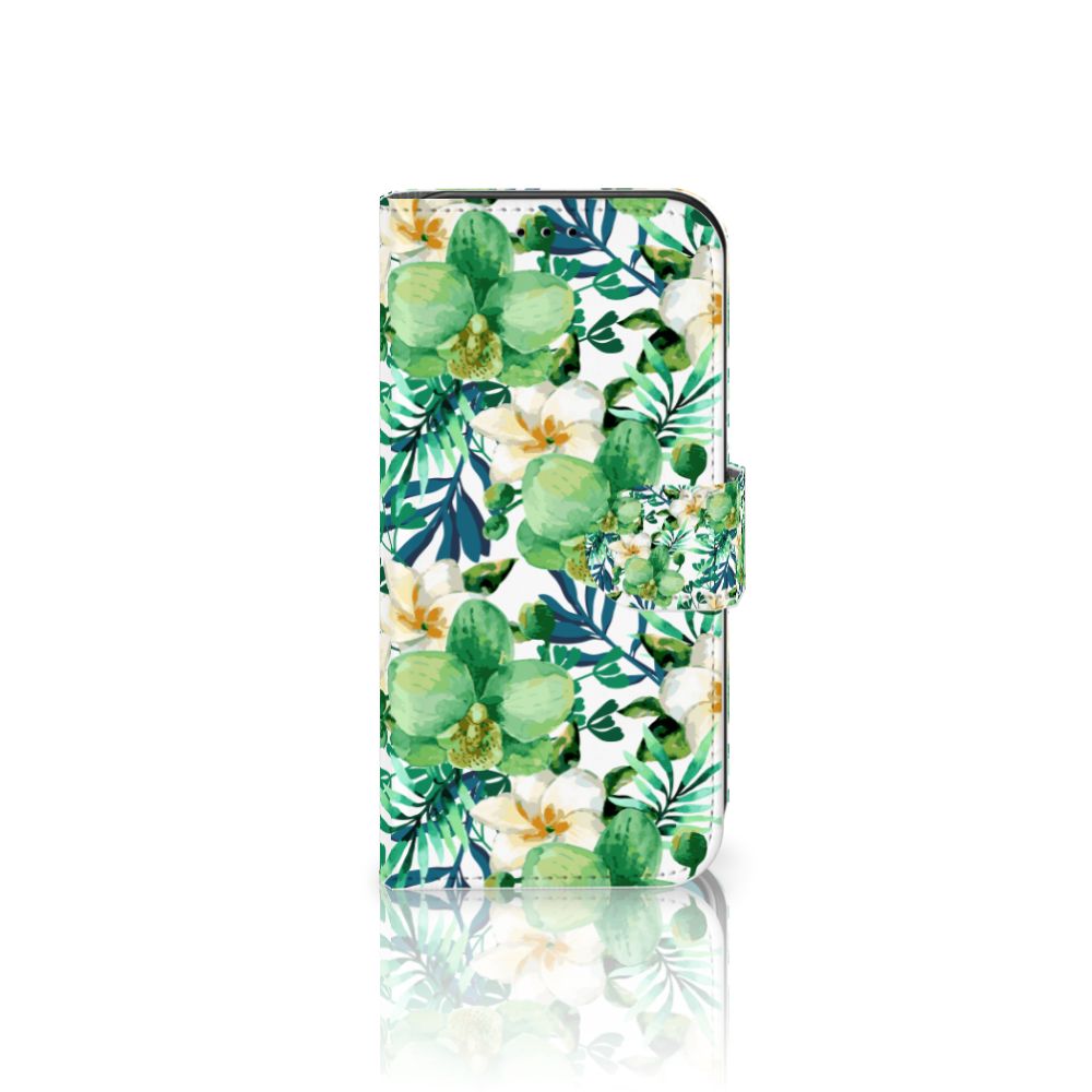 Apple iPhone 11 Pro Hoesje Orchidee Groen