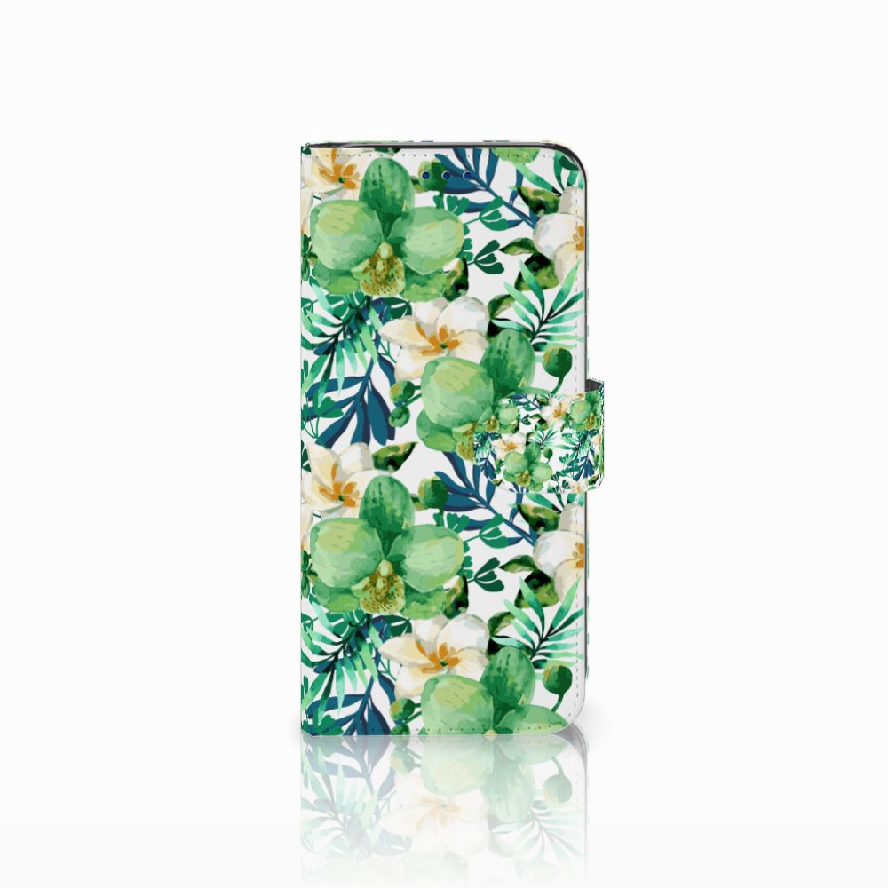 Samsung Galaxy S8 Hoesje Orchidee Groen