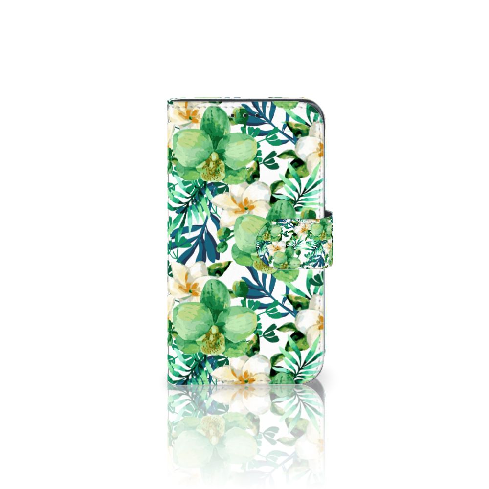 Samsung Galaxy Xcover 4 | Xcover 4s Hoesje Orchidee Groen