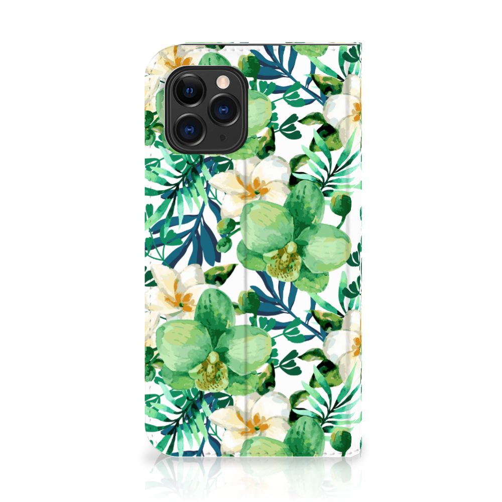 Apple iPhone 11 Pro Smart Cover Orchidee Groen