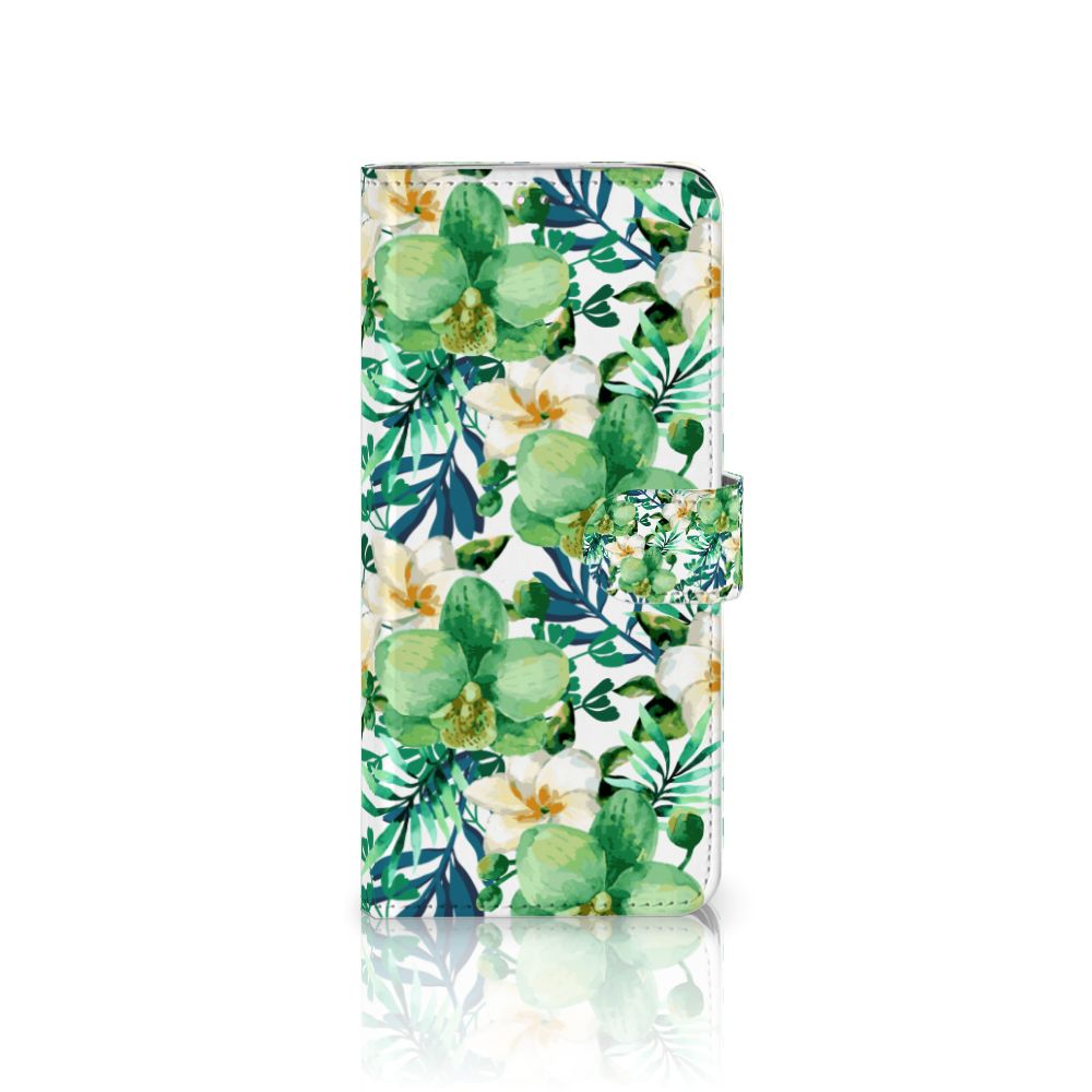 Samsung Note 10 Lite Hoesje Orchidee Groen
