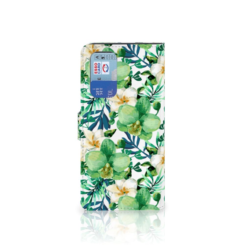 OnePlus 9 Pro Hoesje Orchidee Groen