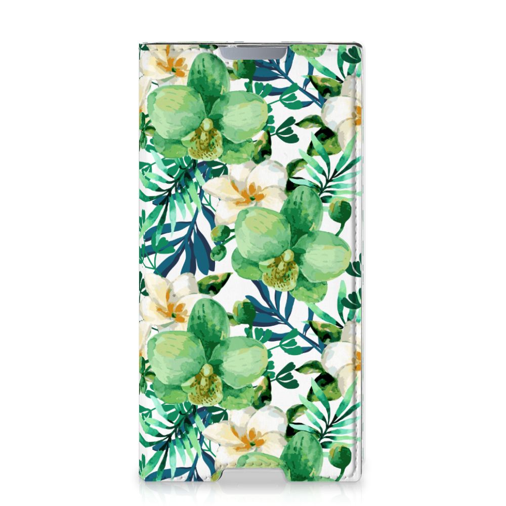 Sony Xperia L1 Smart Cover Orchidee Groen