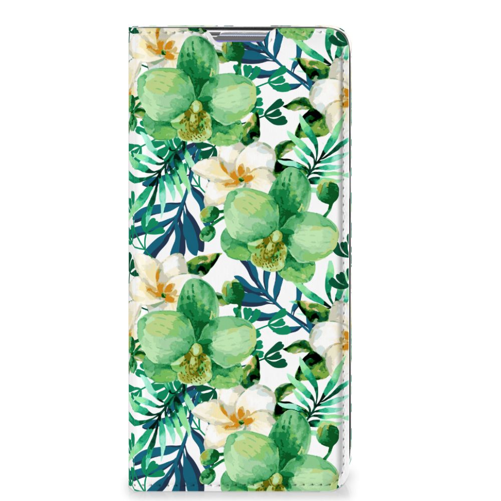 OnePlus 8 Smart Cover Orchidee Groen