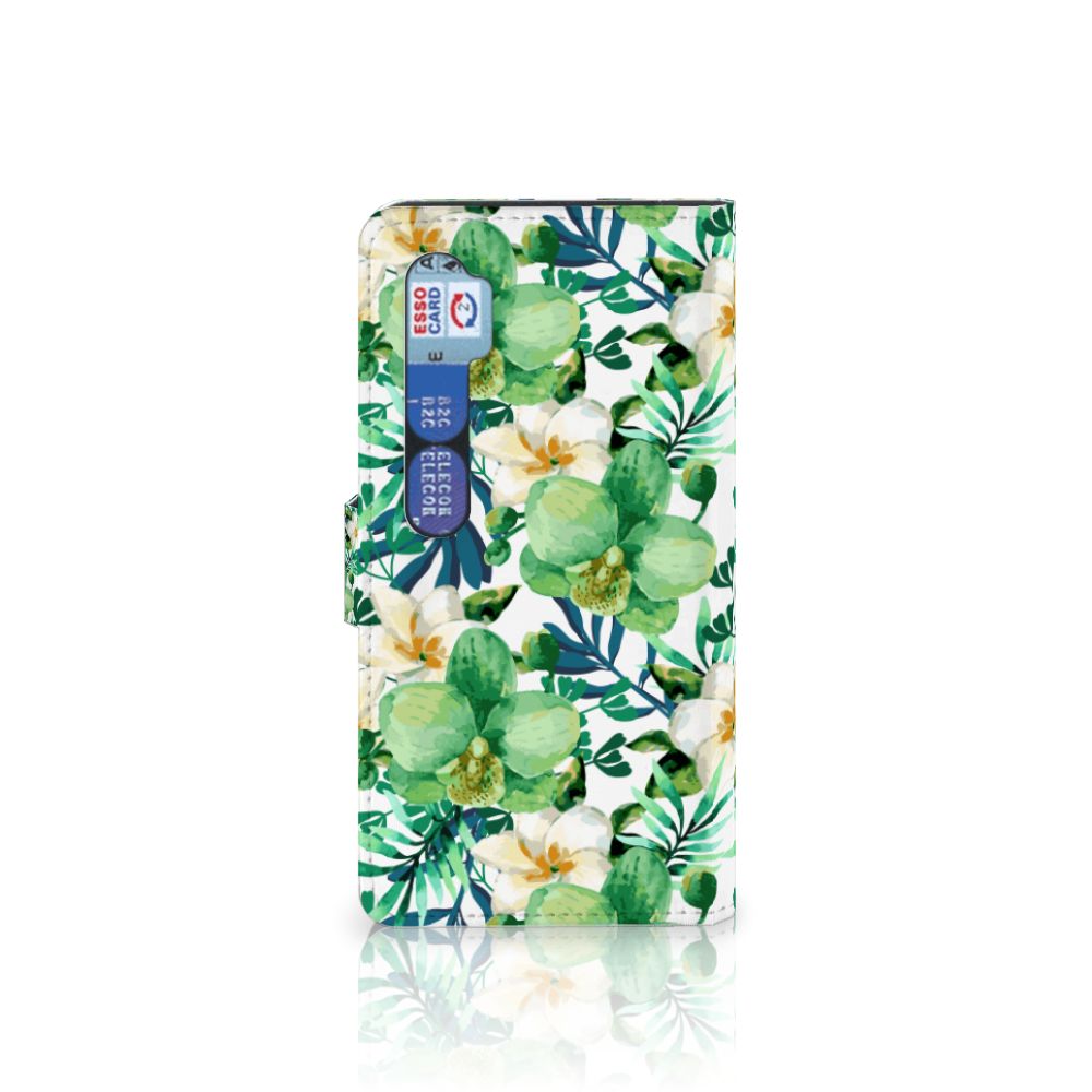 Xiaomi Mi Note 10 Pro Hoesje Orchidee Groen