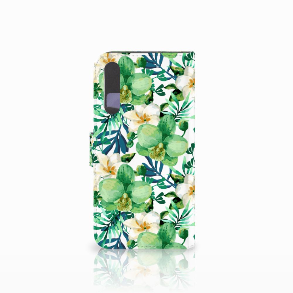 Huawei P20 Pro Hoesje Orchidee Groen