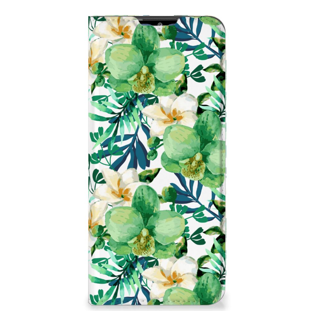 Samsung Galaxy M02s | A02s Smart Cover Orchidee Groen