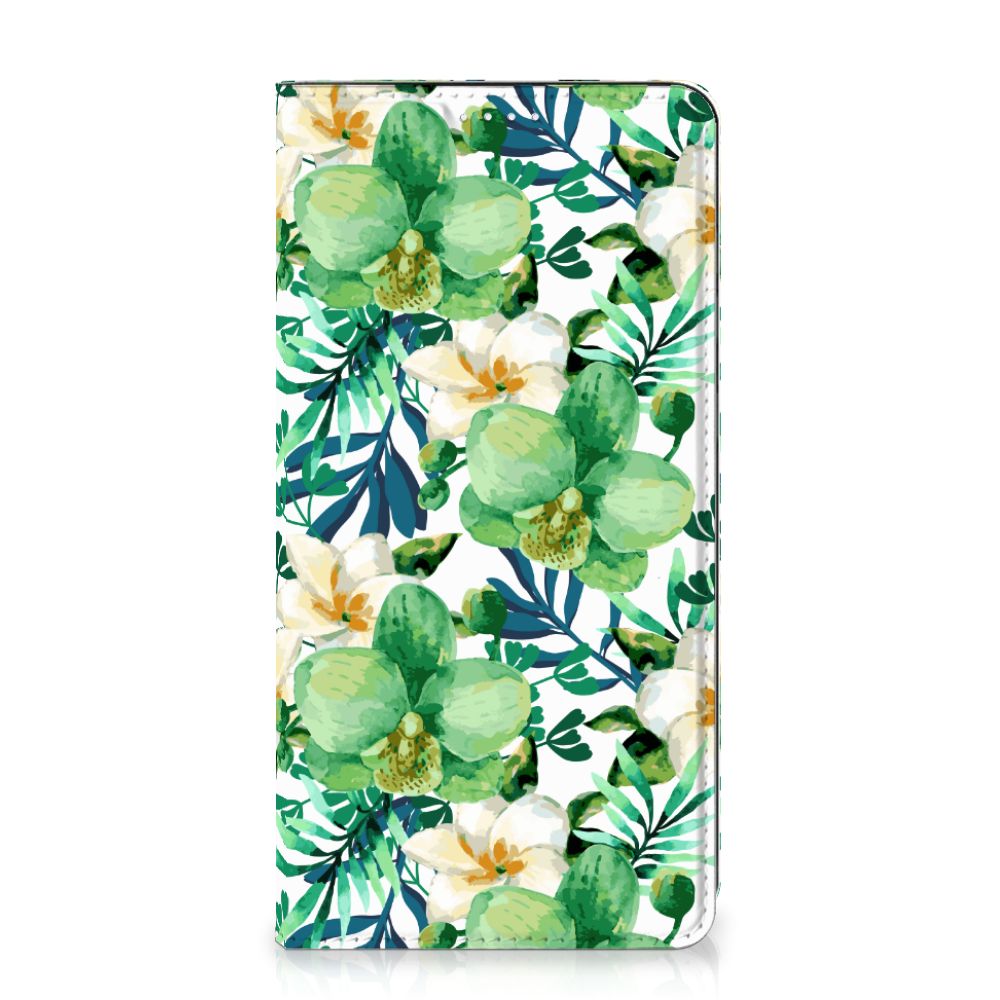 Samsung Galaxy S20 FE Smart Cover Orchidee Groen