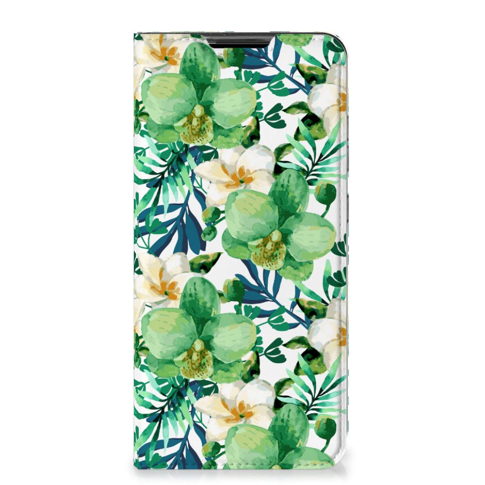 Samsung Galaxy A72 (5G/4G) Smart Cover Orchidee Groen
