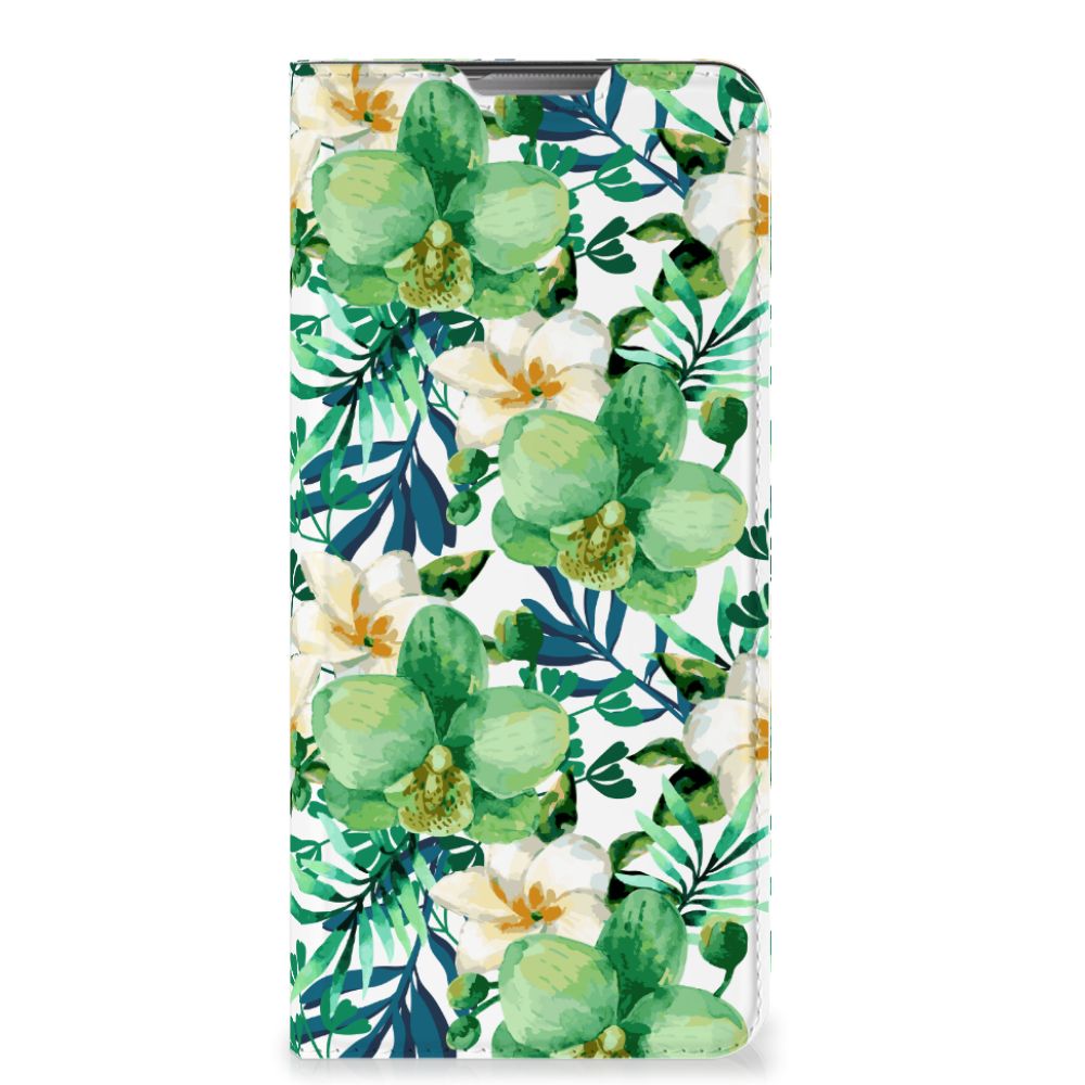 OnePlus Nord Smart Cover Orchidee Groen