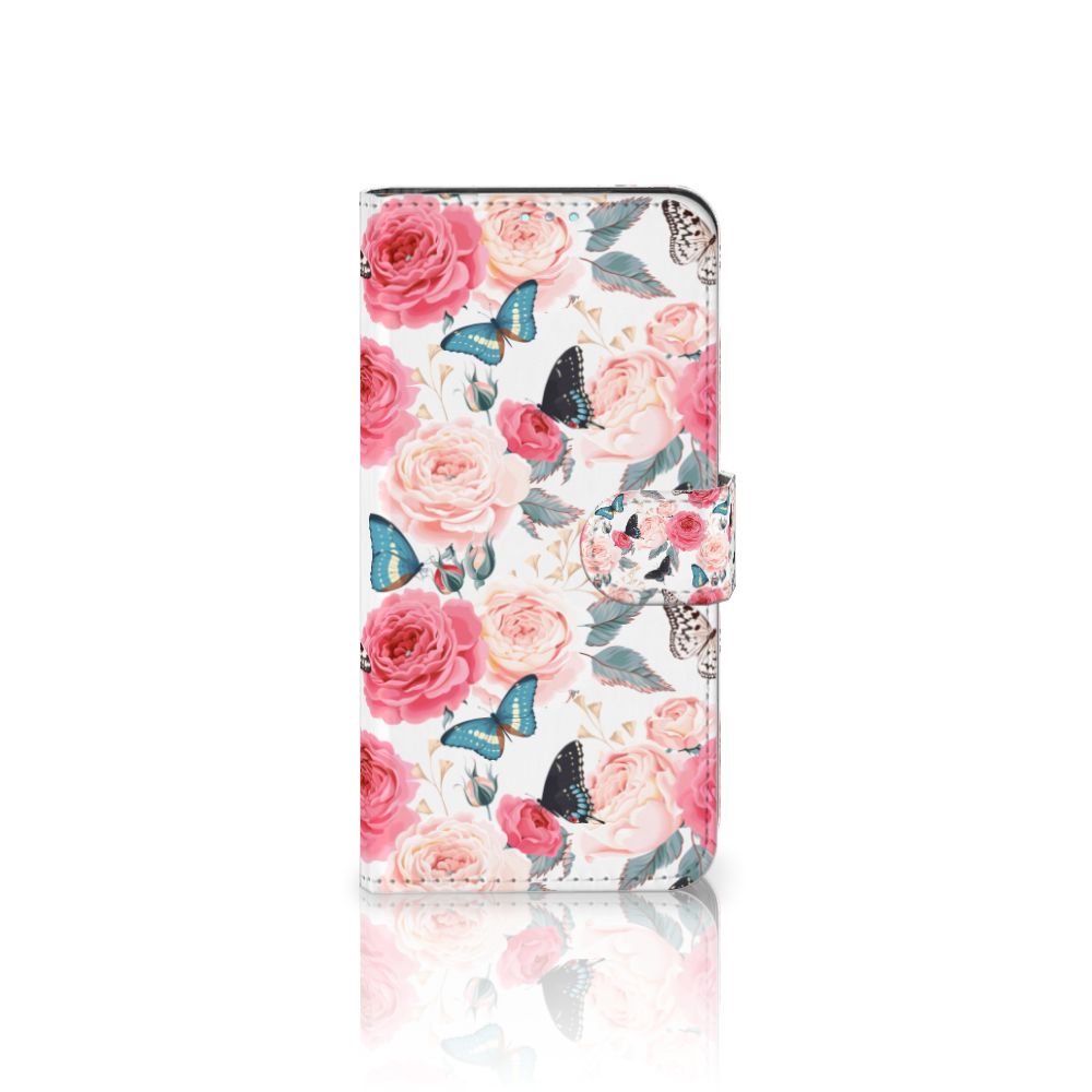 Samsung Galaxy A41 Hoesje Butterfly Roses