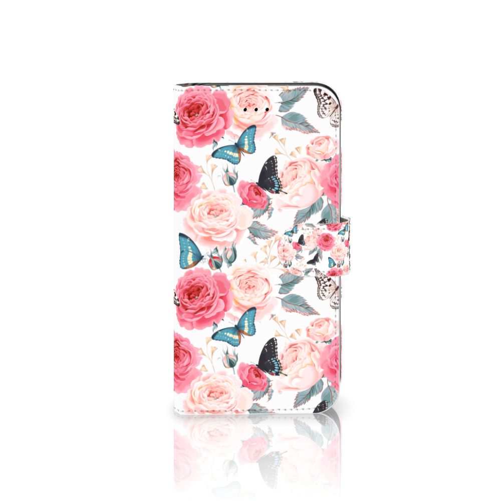 Apple iPhone 7 Plus | 8 Plus Hoesje Butterfly Roses