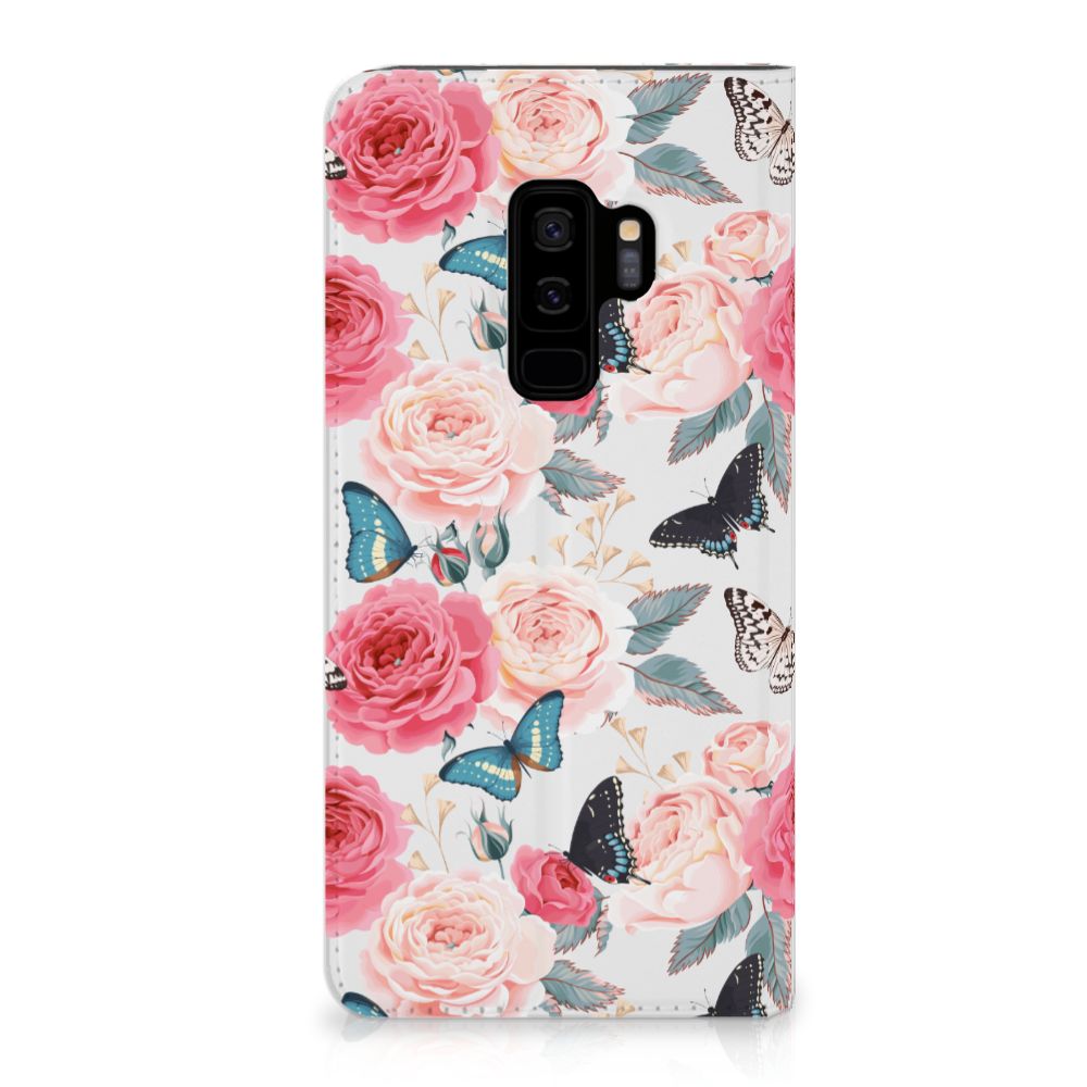 Samsung Galaxy S9 Plus Smart Cover Butterfly Roses