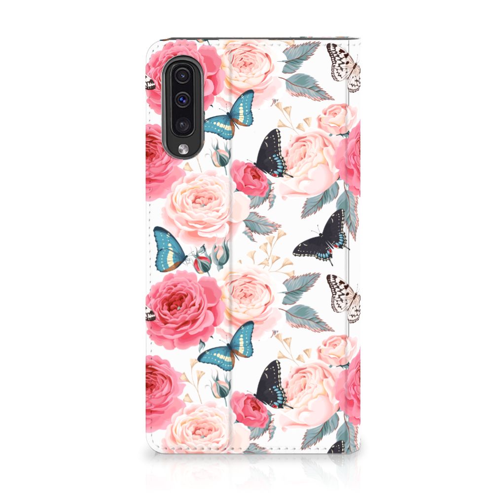 Samsung Galaxy A50 Smart Cover Butterfly Roses