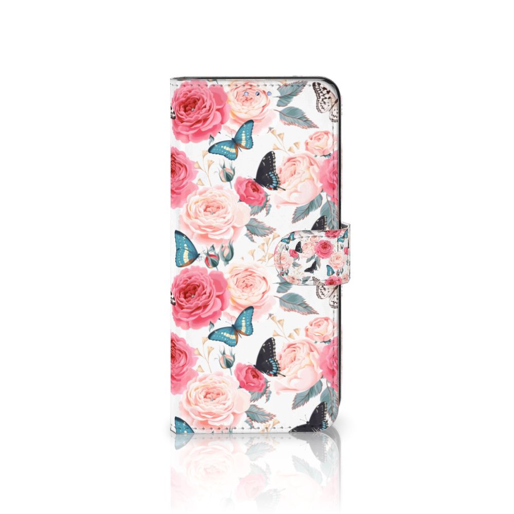 Motorola Moto G31 | G41 Hoesje Butterfly Roses