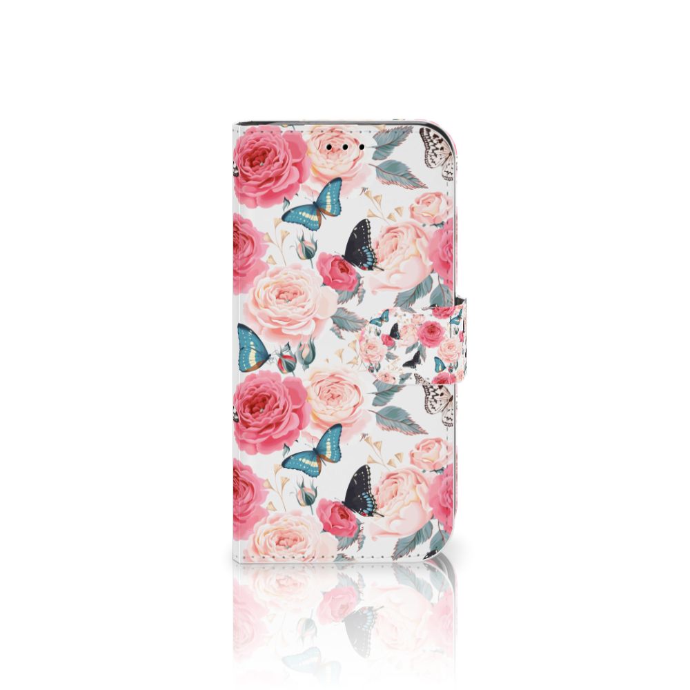 Apple iPhone X | Xs Hoesje Butterfly Roses