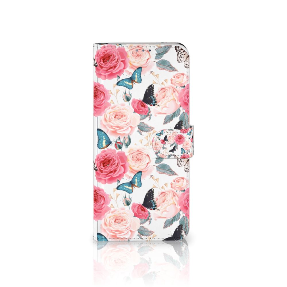 Motorola Moto G 5G Plus Hoesje Butterfly Roses