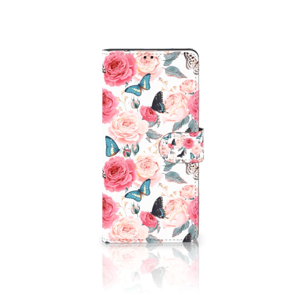 Xiaomi Redmi Note 10 Pro Hoesje Butterfly Roses