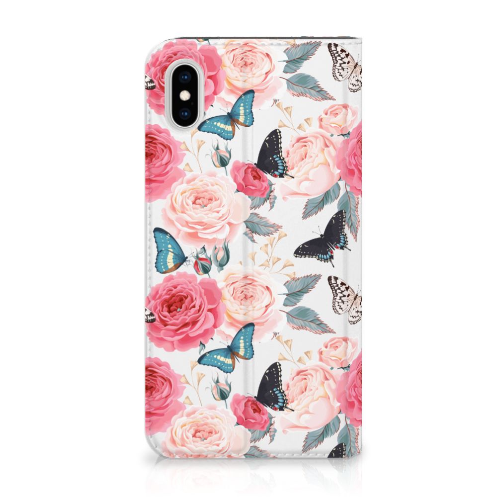 Apple iPhone Xs Max Smart Cover Butterfly Roses