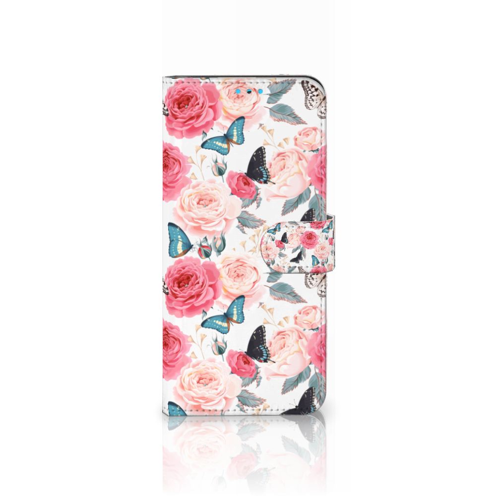 Xiaomi Redmi 10 Hoesje Butterfly Roses