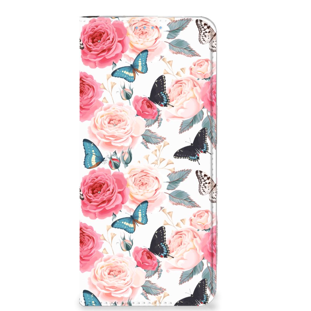 OPPO Reno8 Smart Cover Butterfly Roses
