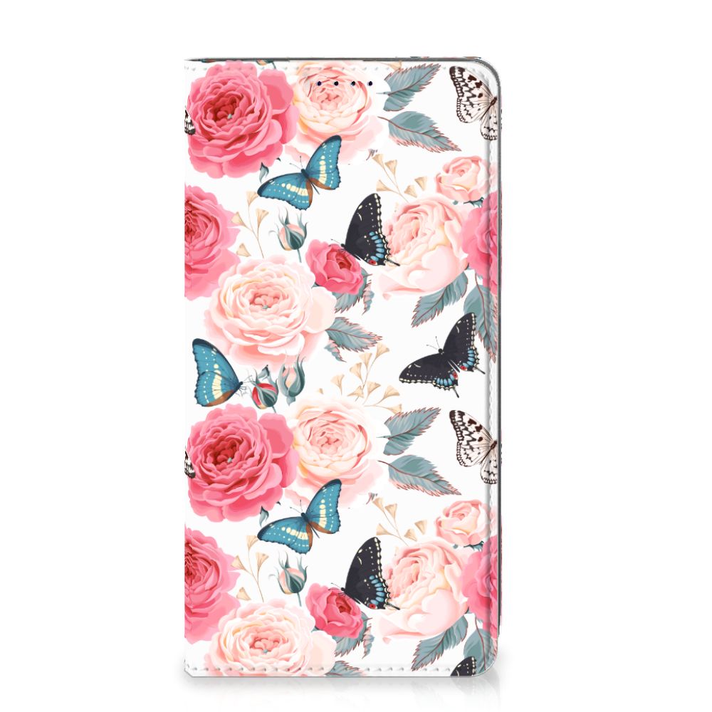 Samsung Galaxy A50 Smart Cover Butterfly Roses