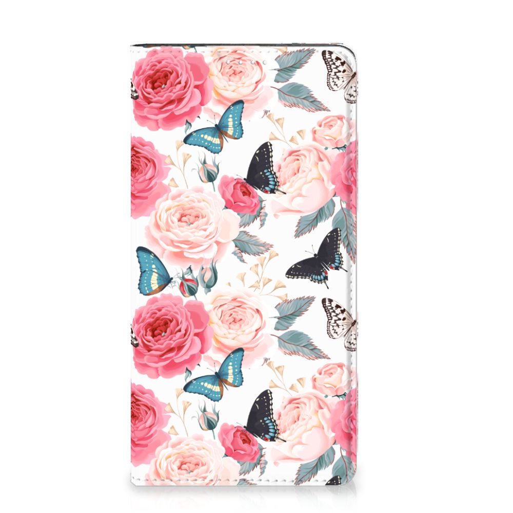 Samsung Galaxy A54 Smart Cover Butterfly Roses