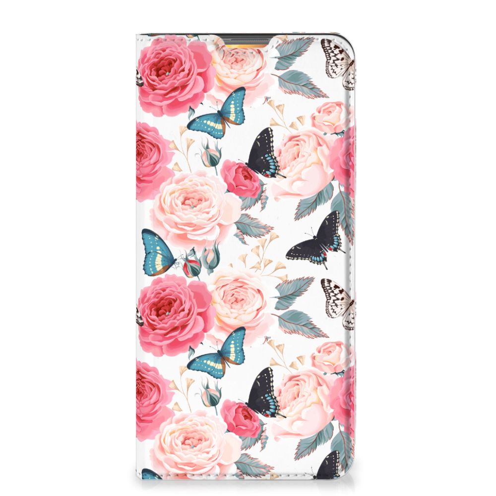 Samsung Galaxy M51 Smart Cover Butterfly Roses