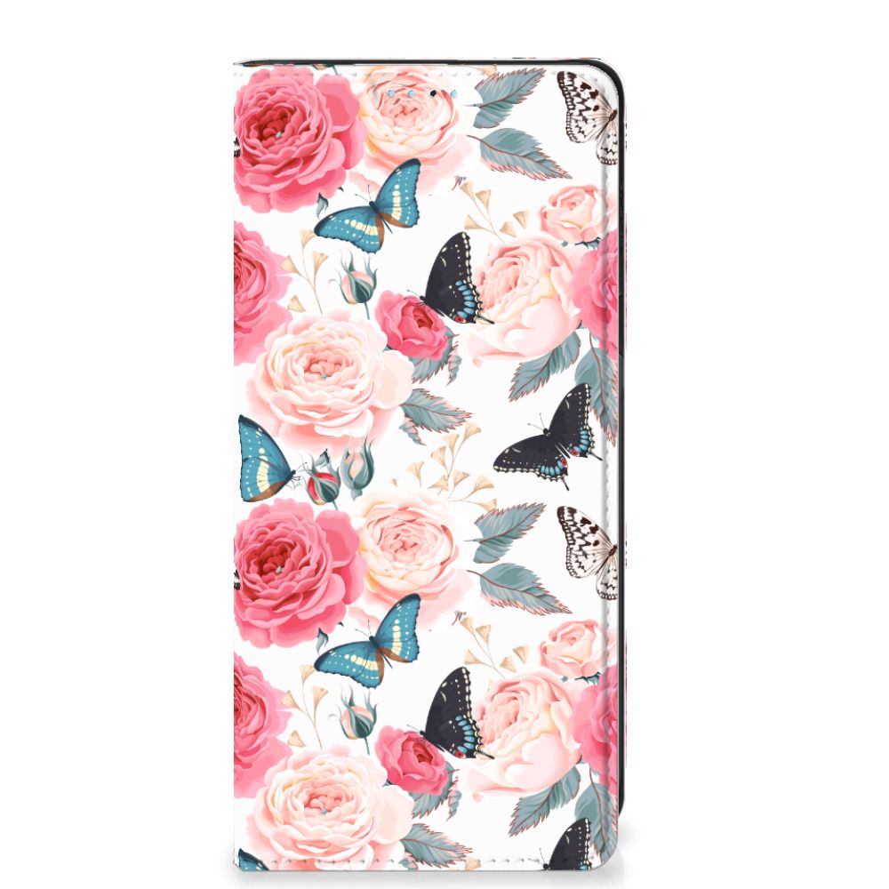 Xiaomi Redmi Note 11/11S Smart Cover Butterfly Roses