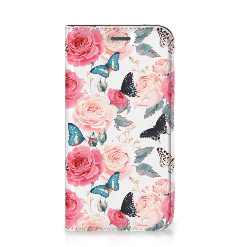 Samsung Galaxy Xcover 4s Smart Cover Butterfly Roses
