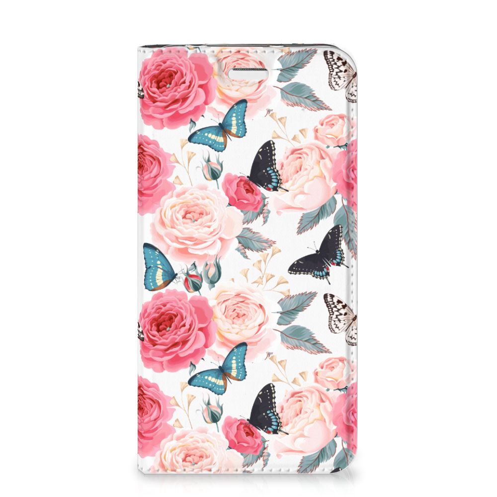 Huawei Y5 2 | Y6 Compact Smart Cover Butterfly Roses