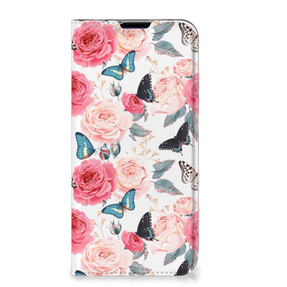 Nokia 5.4 Smart Cover Butterfly Roses