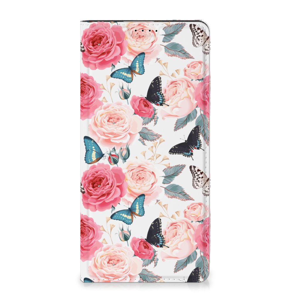 Samsung Galaxy A15 Smart Cover Butterfly Roses